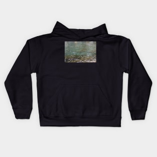 Shallow Ocean Water, Sea Weed, Nature Photography Kids Hoodie